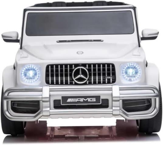 Auto Elettrica per Bambini Mercedes Classe G Bianco - 4