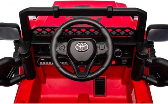 Auto Elettrica per Bambini Toyota Cruiser Rosso - 6