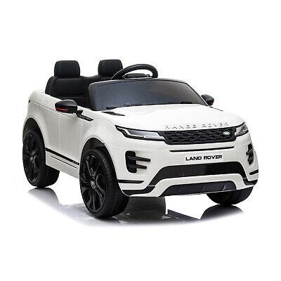 Auto Elettrica Macchina per Bambini 12V Range Rover Evoque Bianca