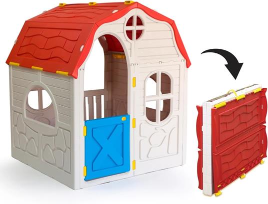 Casetta Gioco Pieghevole GioPlay per Bambini - 2