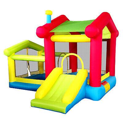 Gioco Gonfiabile per Bambini, Grande Casa con Scivolo e Piscina