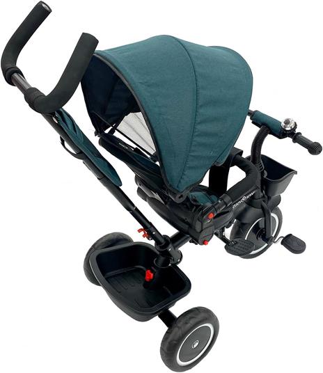 Triciclo Evolutivo Moov-1 4-in-1 per Bambini dai 18 mesi, Verde Blu - 2