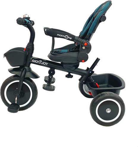Triciclo Evolutivo Moov-1 4-in-1 per Bambini dai 18 mesi, Verde Blu - 5