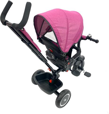 Triciclo Evolutivo Moov-1 4-in-1 per Bambini dai 18 mesi, Rosa - 2