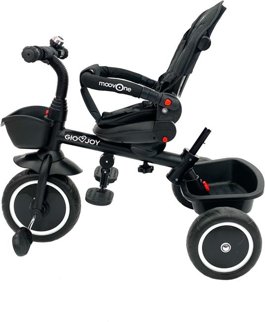 Triciclo Evolutivo 4-in-1 Moov-LX per Bambini dai 18 mesi, Telaio Verde, Rivestimenti Verde - 5