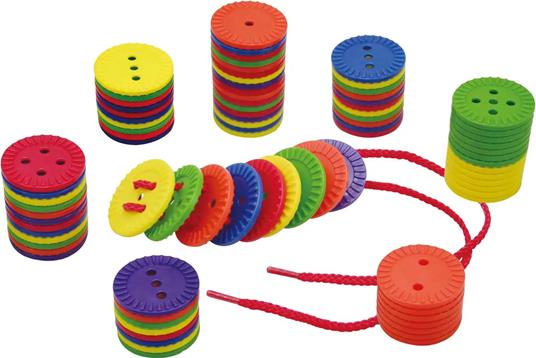 Bottoni Multiforme – 192 pezzi con Lacci