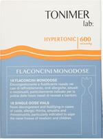 Tonimer Soluzione Ipertonica 18 flaconcini monodose da 5 ml