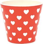 Tazza da caffè 90 ml Heart in RPET