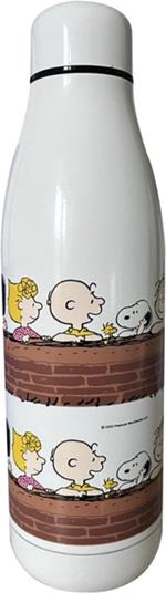 Bottiglia termica 500 ml Snoopy 3 (Muretto) acciaio inox AISI304