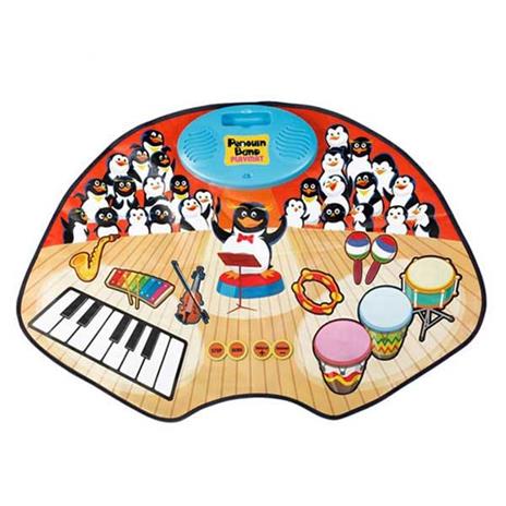 Tappeto Musicale Penguin Band Playmat 9 Strumenti Con Ingresso Mp3 E Demo - 2
