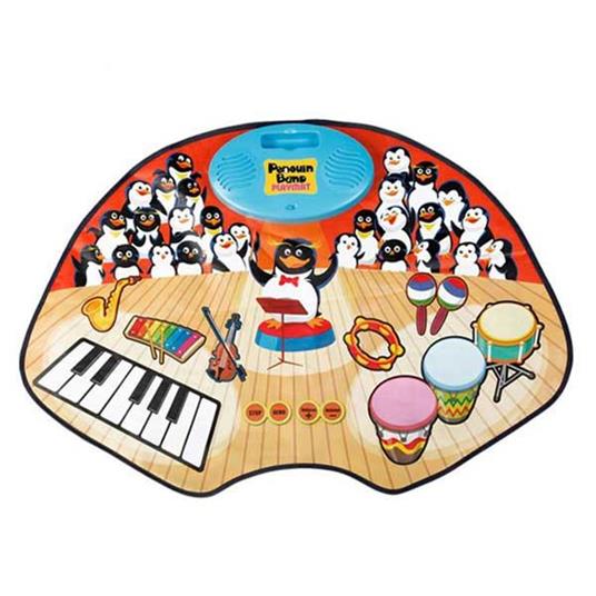 Tappeto Musicale Penguin Band Playmat 9 Strumenti Con Ingresso Mp3 E Demo - 2