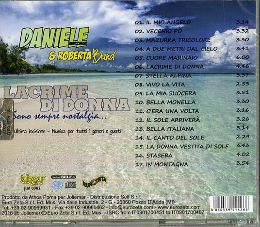 Lacrime di donna - CD Audio di Daniele Marcomini - 2