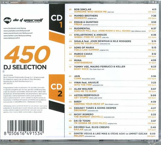 DJ Selection 450 - CD Audio - 2