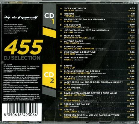 DJ Selection 455 - CD Audio - 2