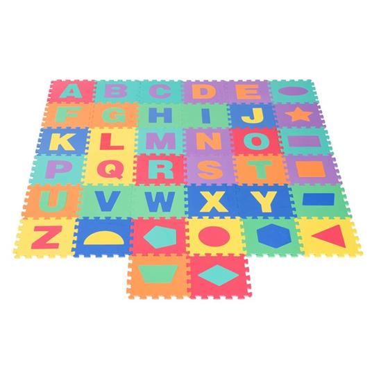 Tappeto Puzzle da Gioco per Bambini 38 Tessere 31x31cm