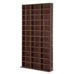 Homcom Libreria da Muro in Legno, Marrone, 195x102x23.5cm