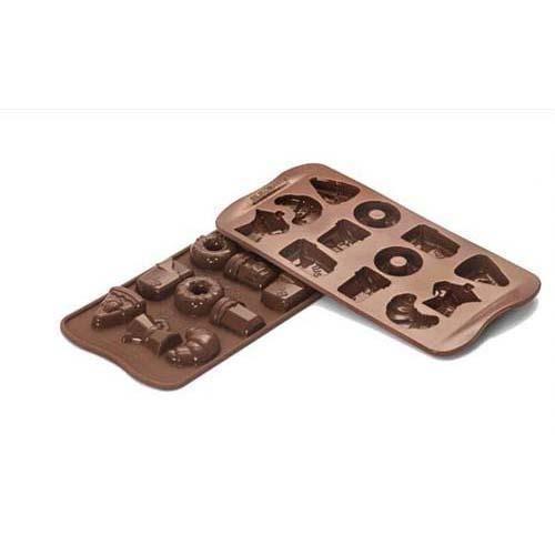 Stampo In Silicone Nr.8 Forme Good Morning Silikomart