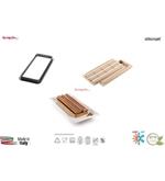 bamboo kit stampi in silicone 26.5 x 10,5 x 2 + supporto plastica qualità professionale