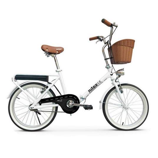 Nilox J1 Nero, Bianco Acciaio 50,8 cm (20") 20 kg