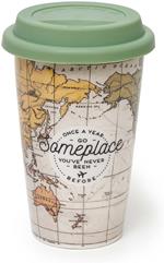 Tazza in porcellana Carta Geografica Legami, Tu Vuò Fa' L'Americano - Mug - Map