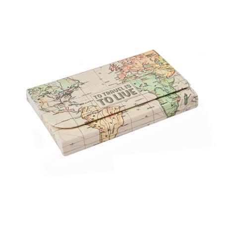 Porta carte di credito carta geografica Legami, Nice To Meet Card Holder Travel - 3