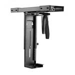 Techly ICA-CS 65 supporto per CPU Porta CPU sotto scrivania Nero