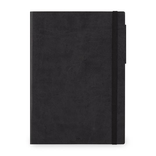 Agenda 2023-2024 Legami, 12 mesi, settimanale, maxi, colors - BLACK ONYX