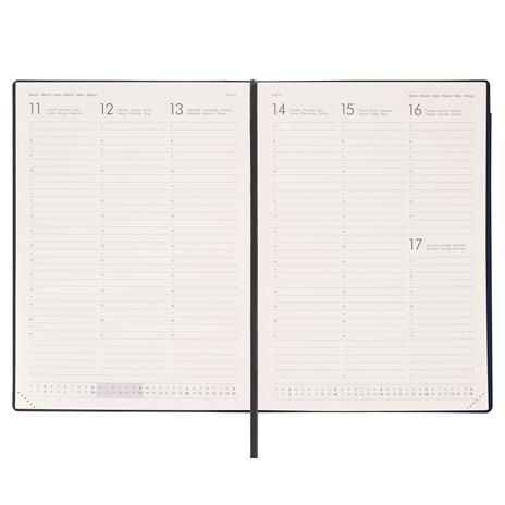 Agenda 2023-2024 Legami, 12 mesi, settimanale, maxi, colors - BLACK ONYX - 2