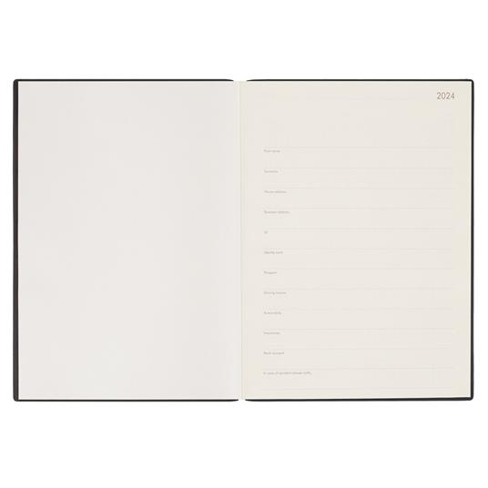 Agenda 2023-2024 Legami, 12 mesi, giornaliera, maxi, colors - BLACK ONYX - 3