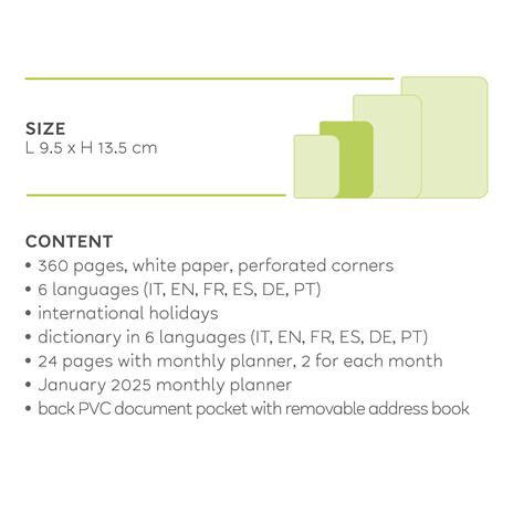 Agenda 2023-2024 Legami, 12 mesi, giornaliera, small, foto - FLOWERS - 8