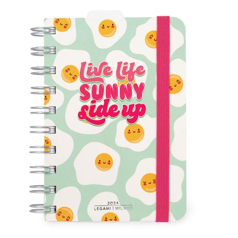 Agenda 2023-2024 Legami, 12 mesi, giornaliera, small, spiralata, foto - EGG
