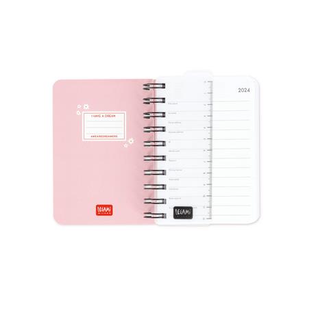 Agenda 2023-2024 Legami, 12 mesi, giornaliera, small, spiralata, foto - CHERRY - 3