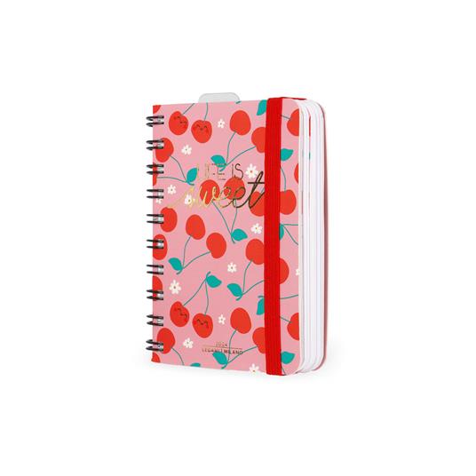 Agenda 2023-2024 Legami, 12 mesi, giornaliera, small, spiralata, foto - CHERRY - 4