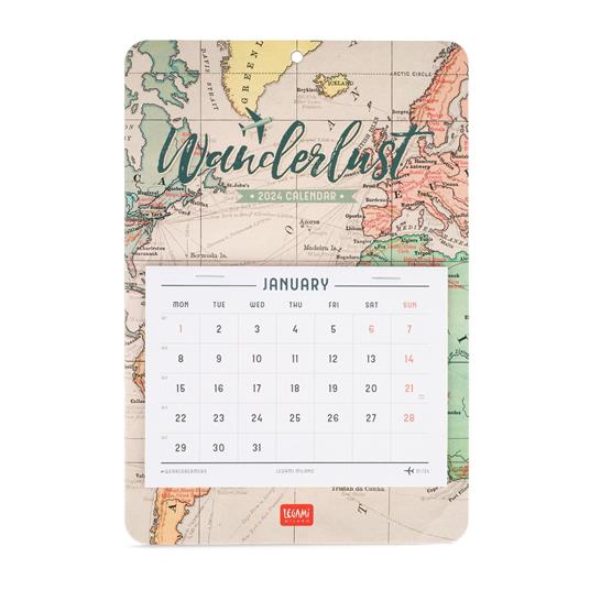 Calendario 2024, da parete, 13 mesi - MAPS - Legami - Cartoleria e