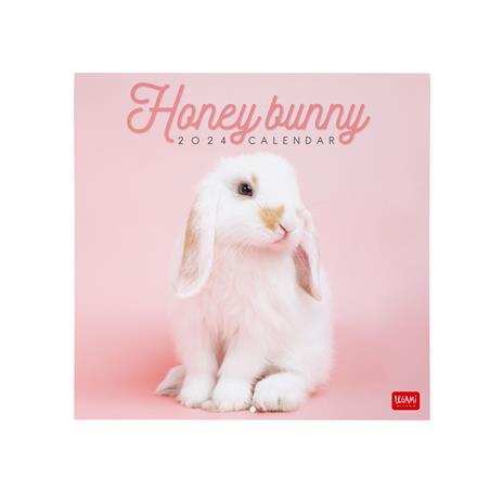 Calendario 2024, da parete, 30 x 29 cm HONEY BUNNY