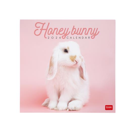 Calendario 2024, da parete, 30 x 29 cm HONEY BUNNY