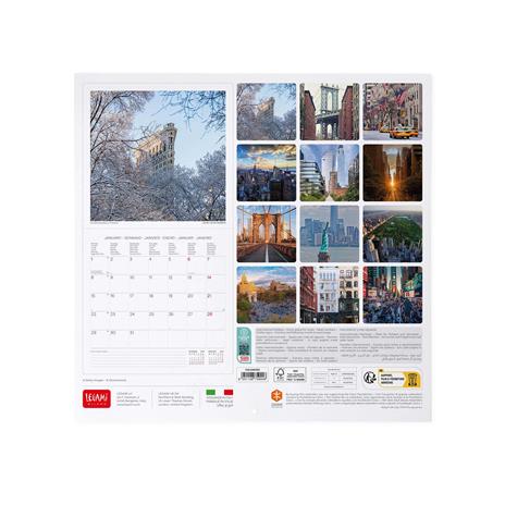 Calendario 2024, da parete, 30 x 29 cm NEW YORK - 3