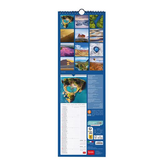 Calendario 2024, da parete, 16 x 49 cm PLANET EARTH - 3