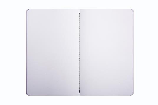 Quaderno Singer, pagine bianche Coraggio e Fantasia - 13 x 21 cm - 2