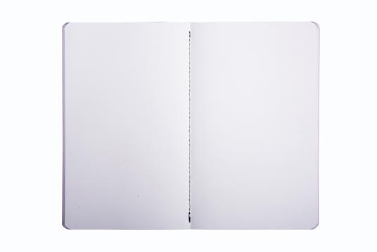Quaderno Singer, pagine bianche Coraggio e Fantasia - 13 x 21 cm - 2