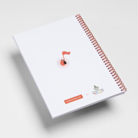 Quaderno Spirale A4 Bianco Djdave - 3
