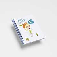 Cartoleria Quaderno Spirale A5 Bianco Pixie Open Wor(l)ds