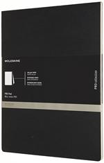 Blocco Pro Pad Moleskine letter copertina morbida nero. Black