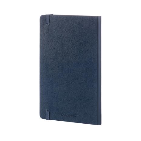 Taccuino Moleskine large a pagine bianche copertina rigida blu. Sapphire Blue - 6
