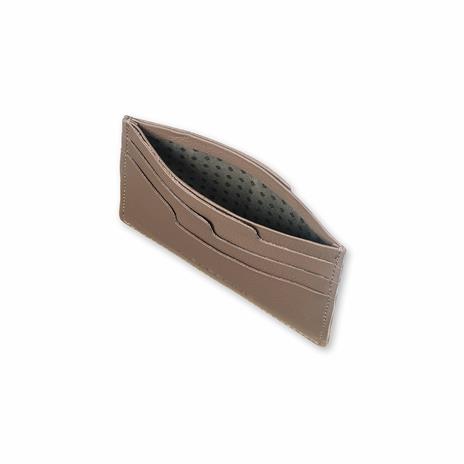 Portatessere Moleskine in pelle. Beige - 3