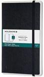 Taccuino Microsoft Moleskine large a pagine bianche copertina rigida. Nero