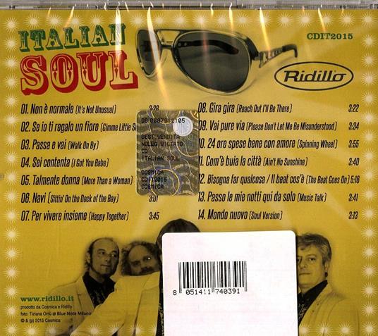 Italian Soul - CD Audio di Ridillo - 2