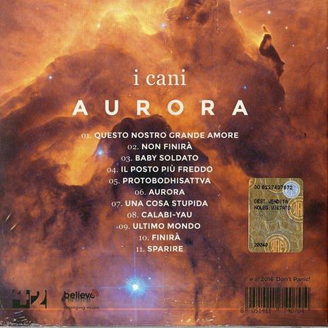 Aurora - CD Audio di i cani - 2