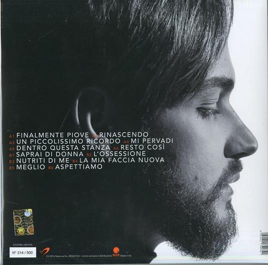 Finalmente piove (Sanremo 2016 - Limited Edition) - Vinile LP di Valerio Scanu - 2