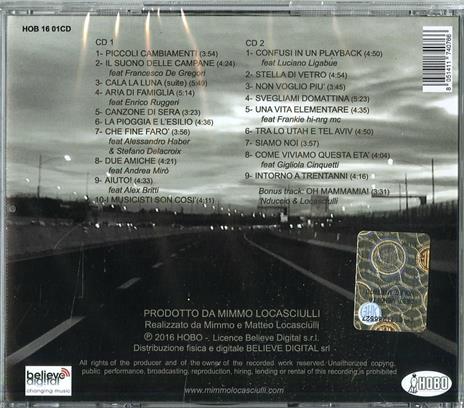 Piccoli cambiamenti - CD Audio di Mimmo Locasciulli - 2